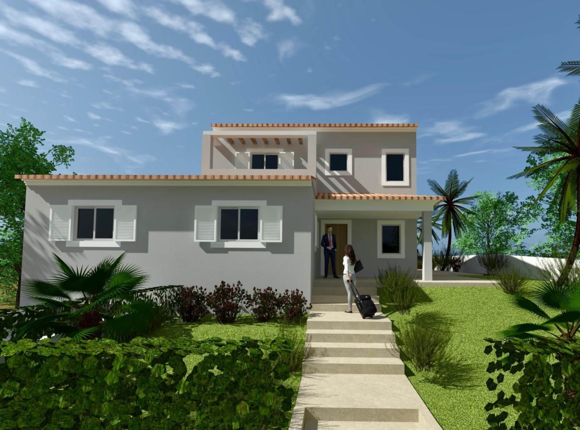 Villa, Ferragudo, Algarve, Portugal