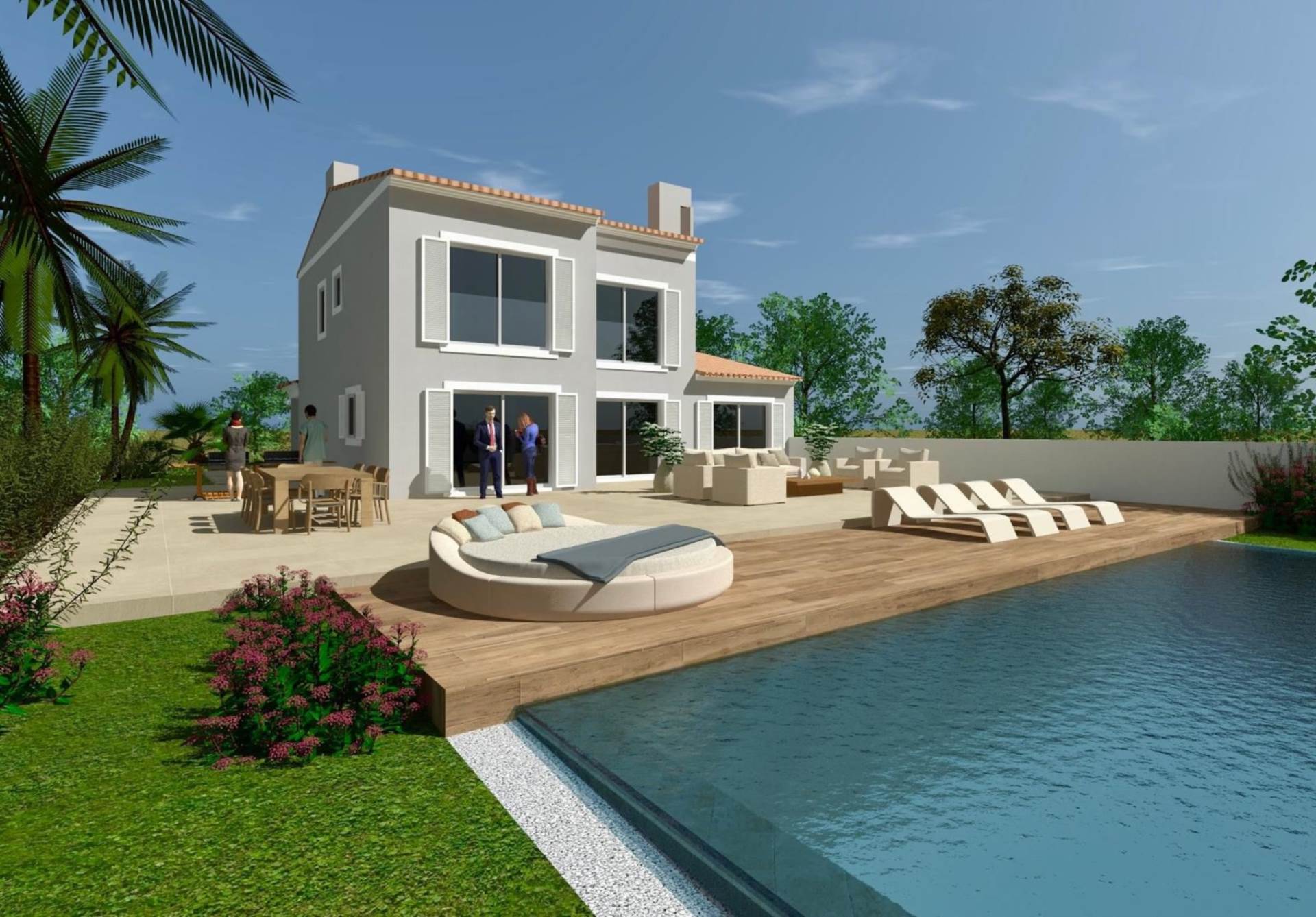 Villa, Ferragudo, Algarve, Portugal