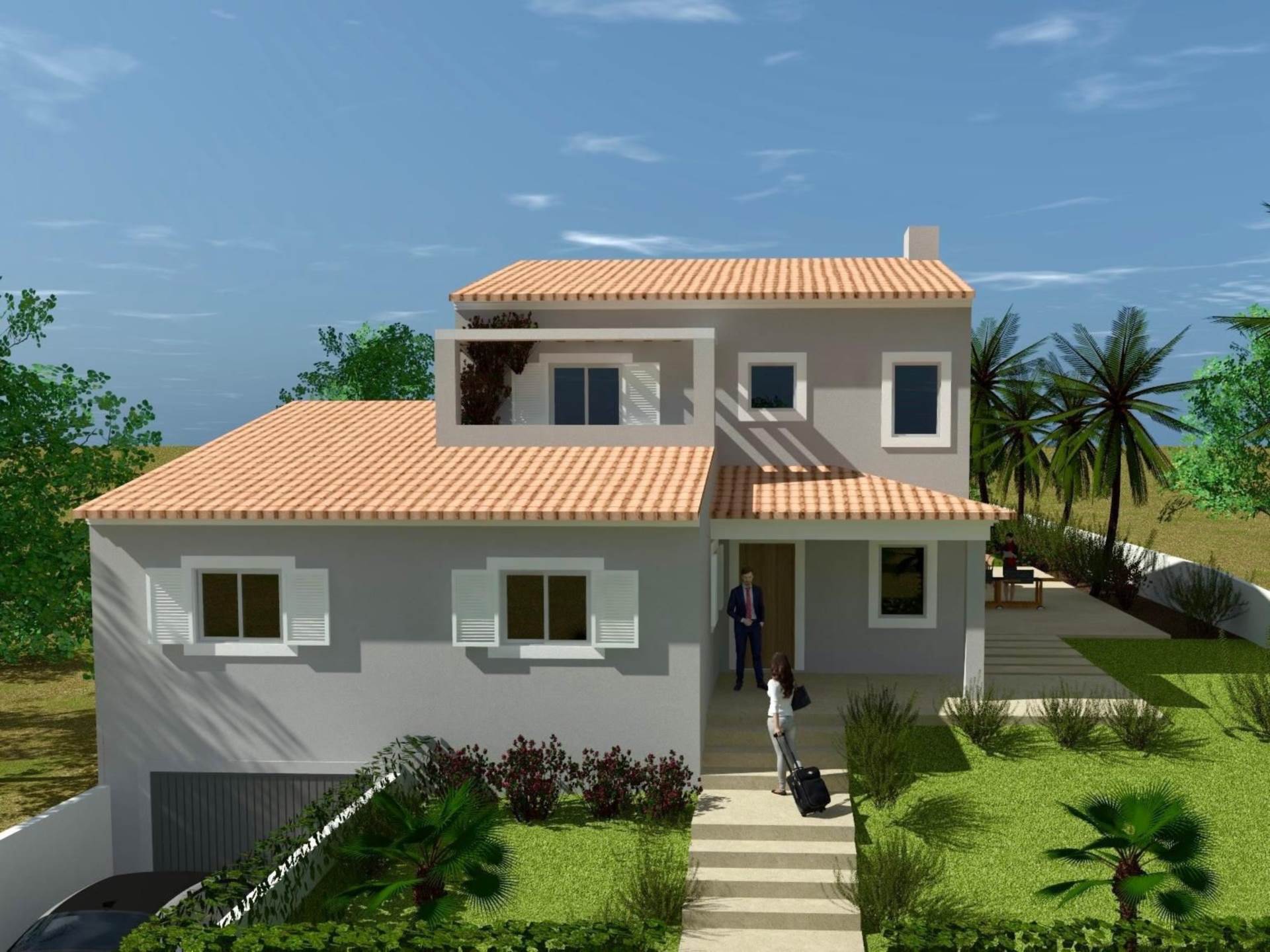 Villa, Ferragudo, Algarve, Portugal