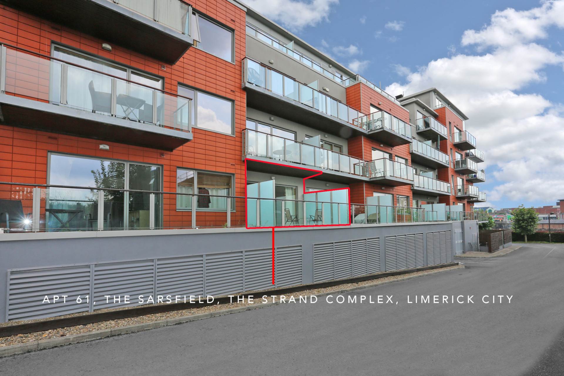2-bed apartment for sale at 61 The Strand Complex Ennis Road Limerick, Apartment