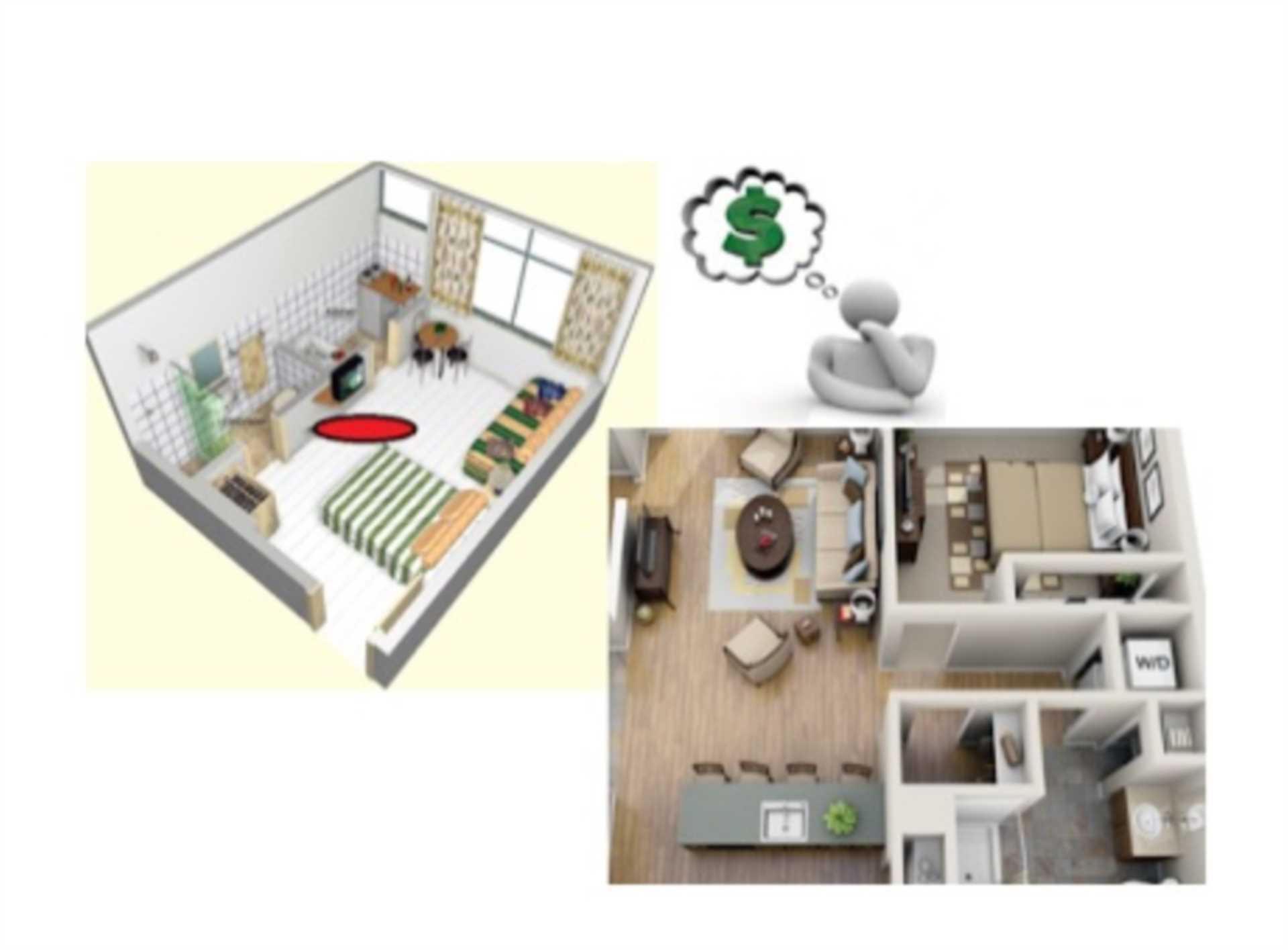 Studio`s or 1 bedroom properties, is there much difference between these property types? How do the two compare with each other in the property market and which one provides us with a more profitable investment prospect?