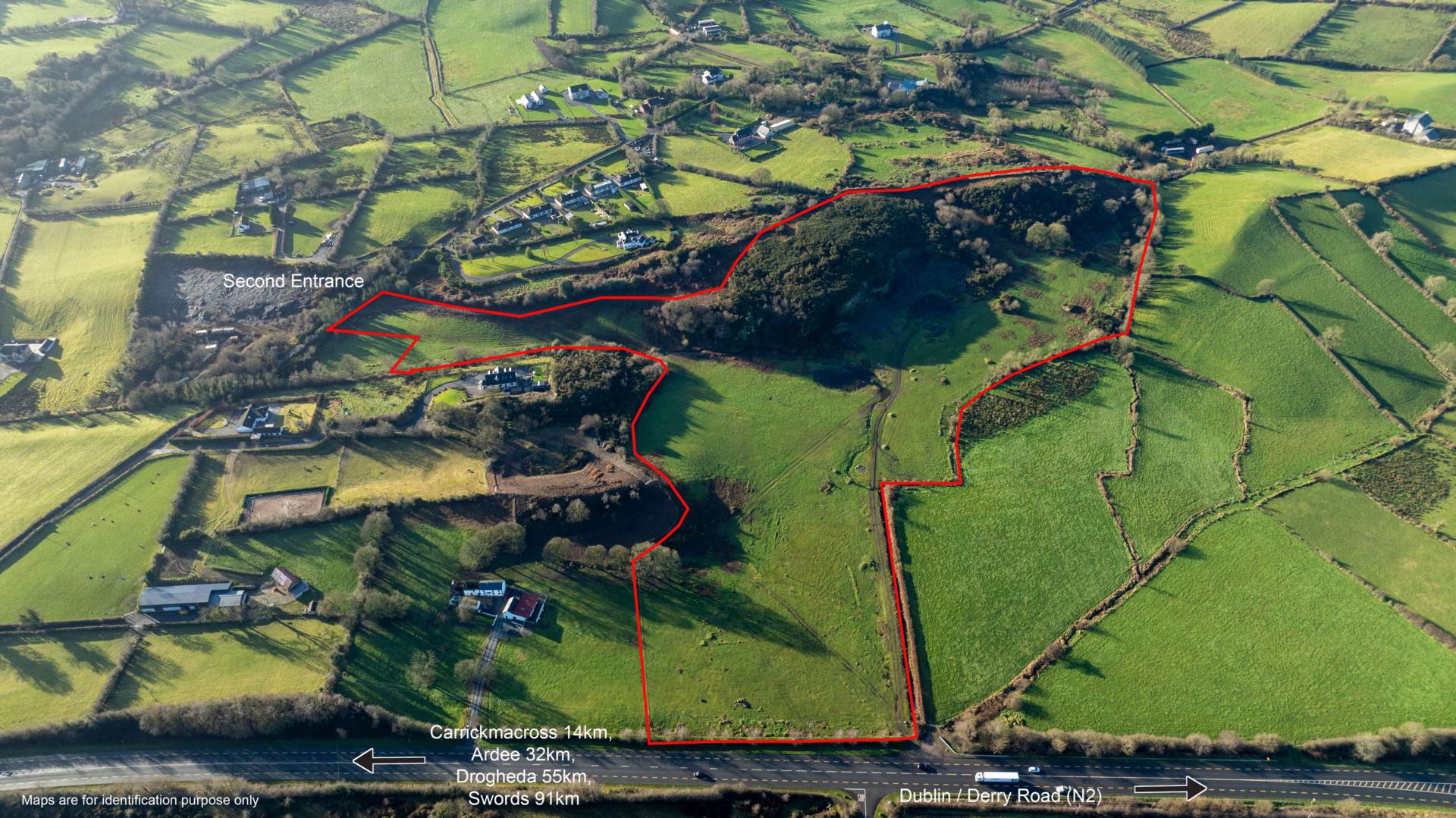 c. 23.07 Acres @ Carrickagarvan Quarry, Carrickagarvan, Castleblayney, Co. Monaghan, A75 WY27