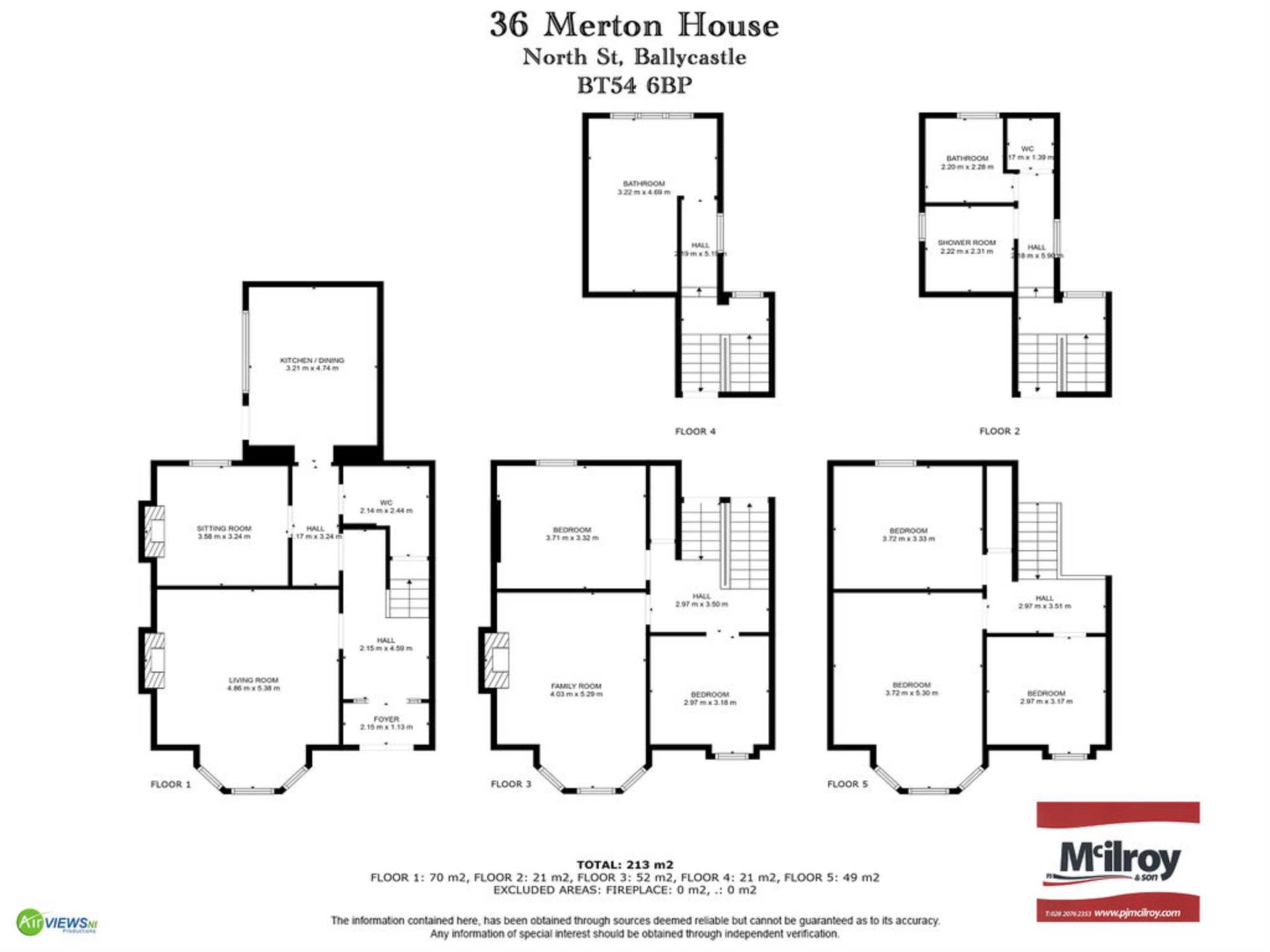 Merton House, 36 North Street, Ballycastle, Image 69