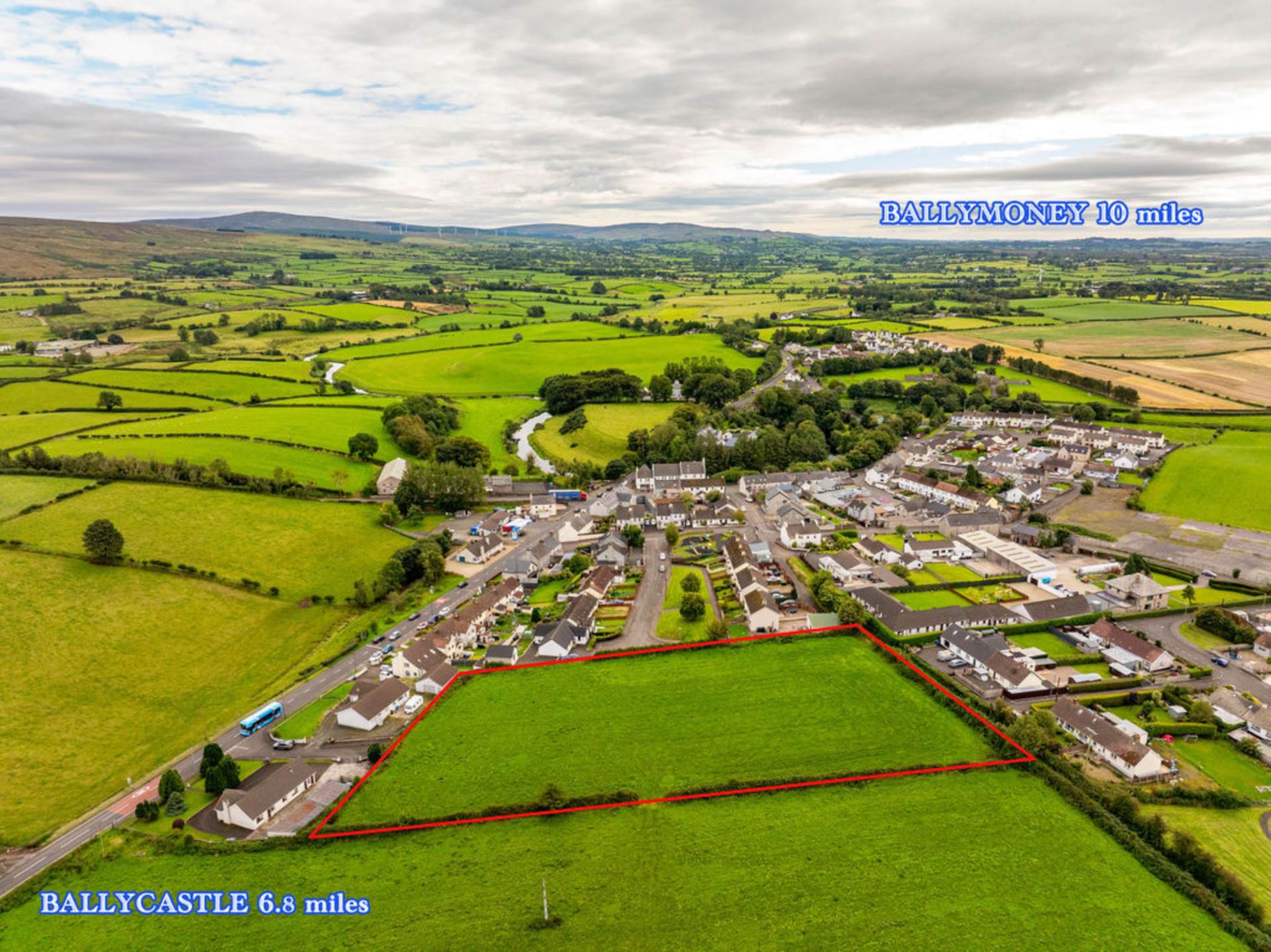 Approx. 2.2 acres (OPP) Fairlands, Hillside Road, Armoy, Image 2