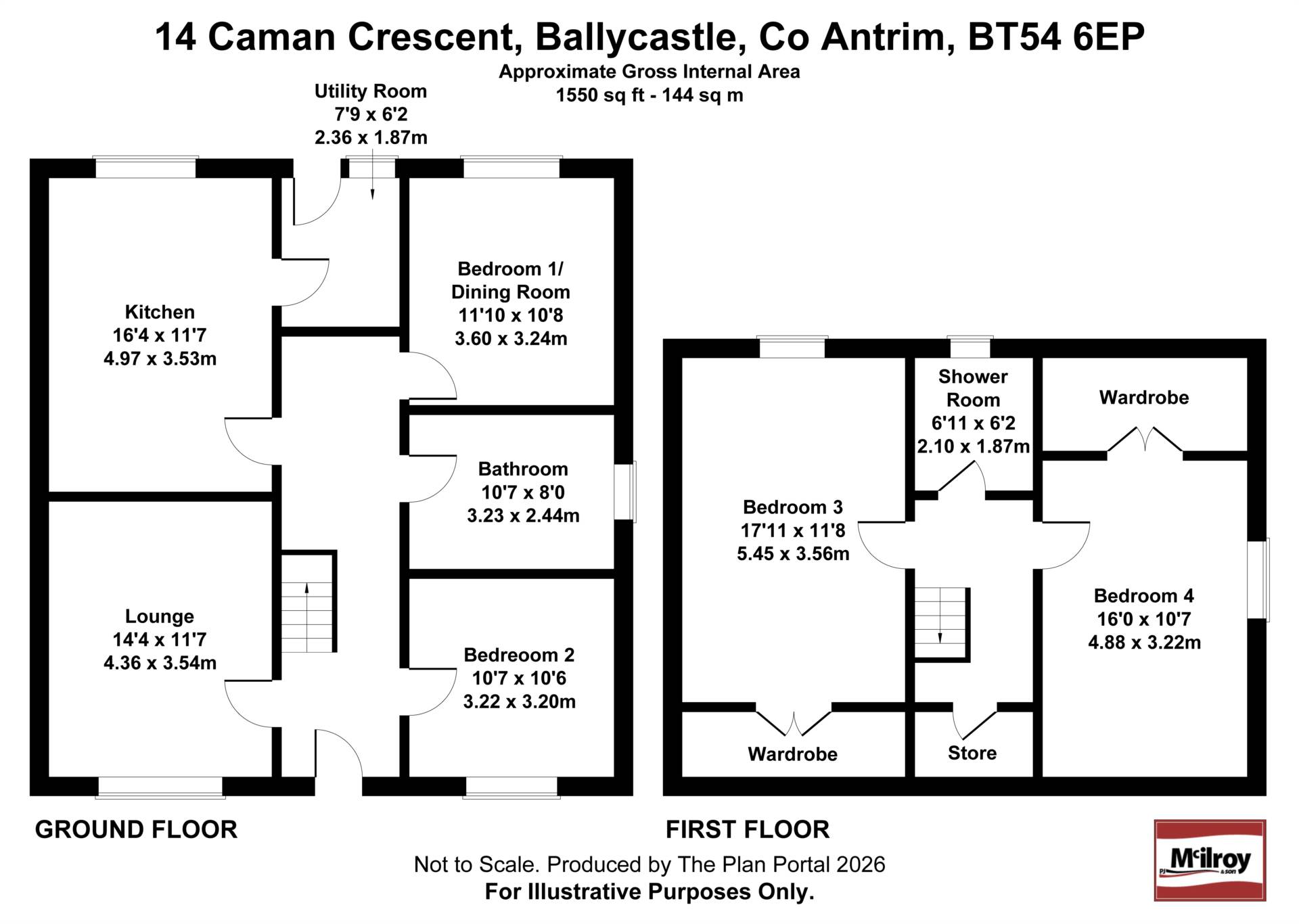 14 Caman Crescent, Ballycastle, Image 20