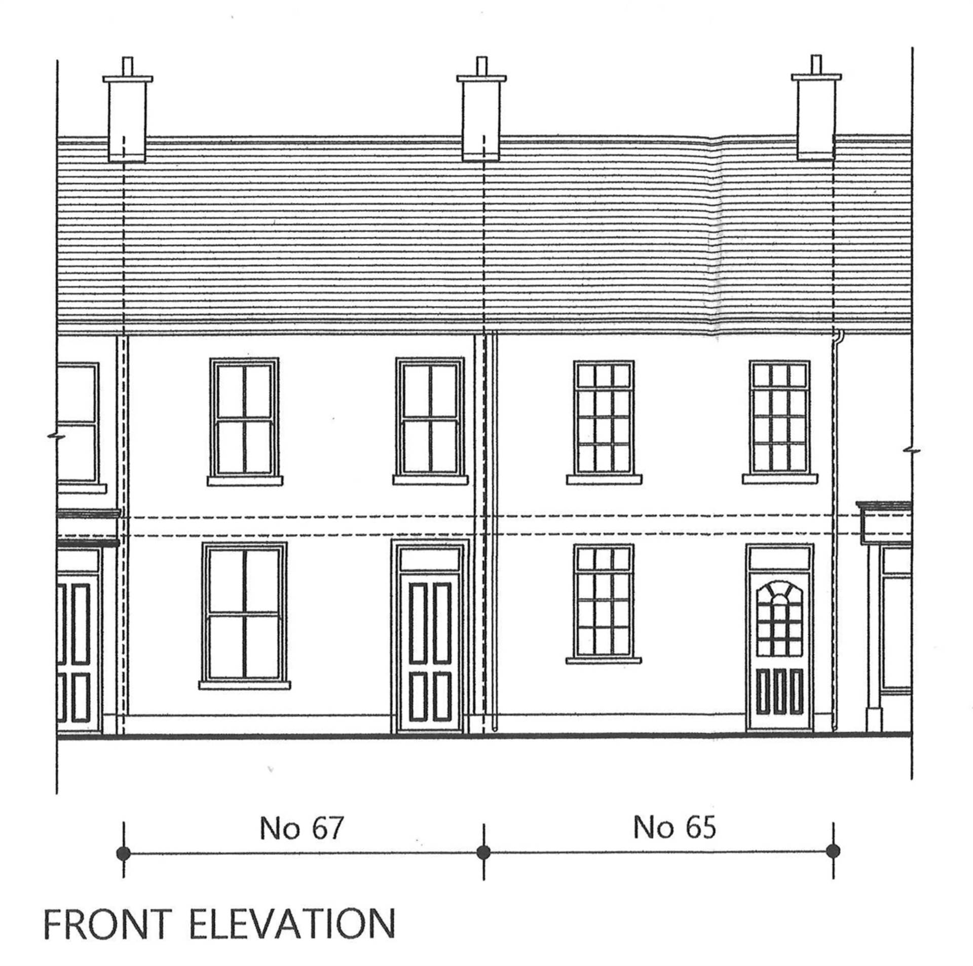 2 mid terrace properties, 65-67 Ann Street, Ballycastle, Image 6