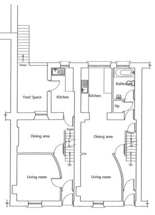 2 mid terrace properties, 65-67 Ann Street, Ballycastle, Image 8