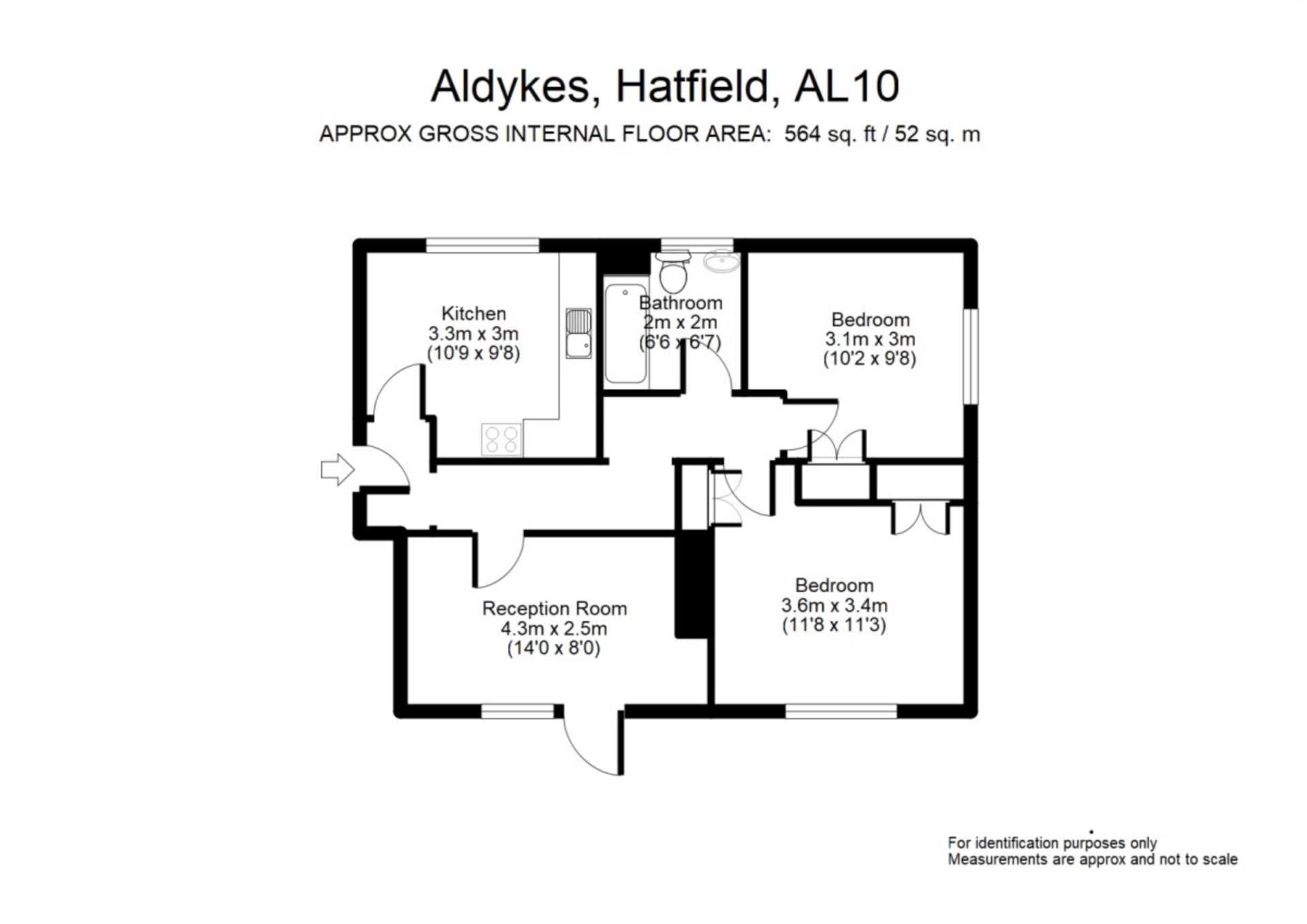 Aldykes, Hatfield, Image 7