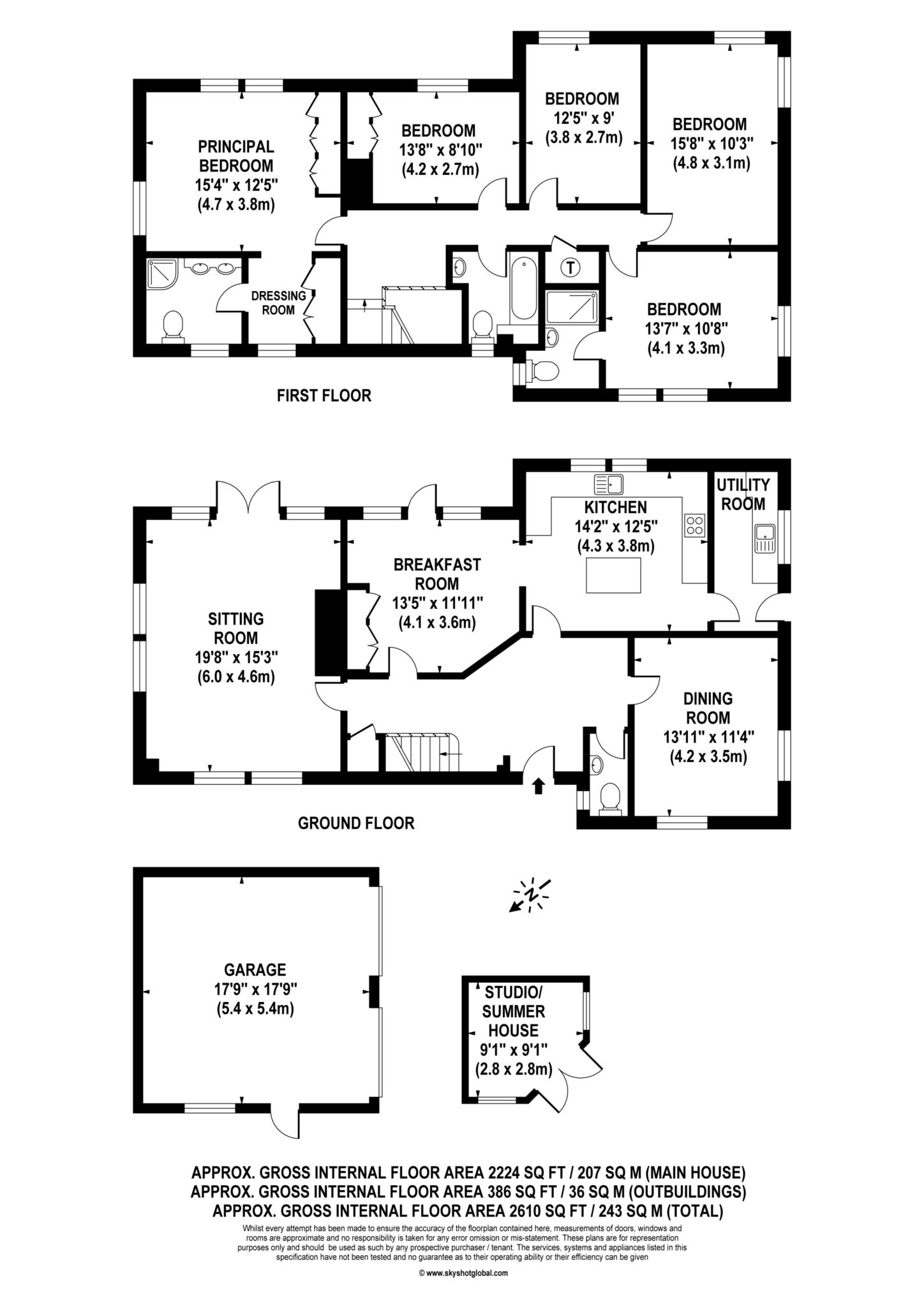 Floorplan - 5 Bedroom Detached