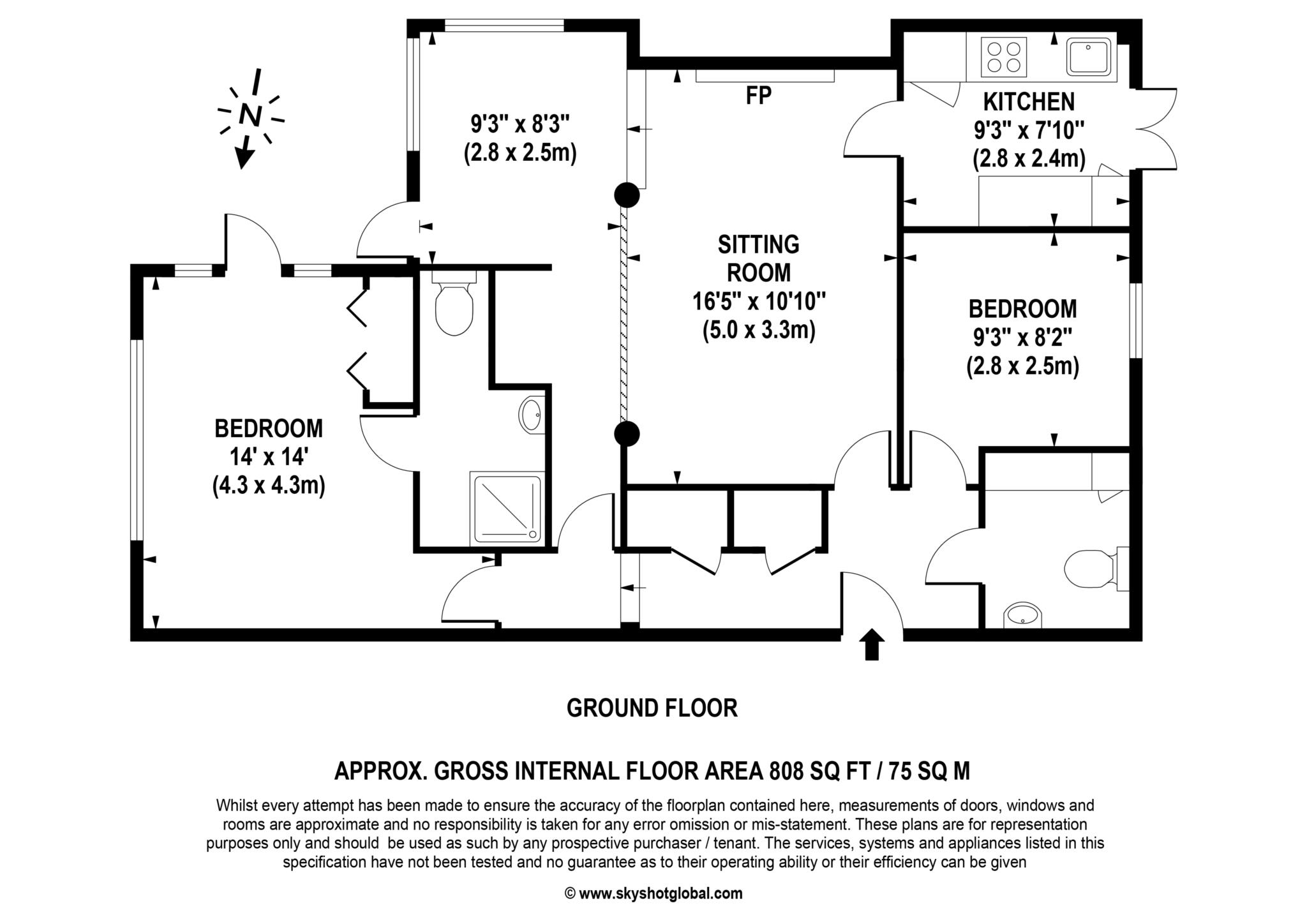 2 Bedroom Apartment, Gunters Mead Esher Rice and Roman