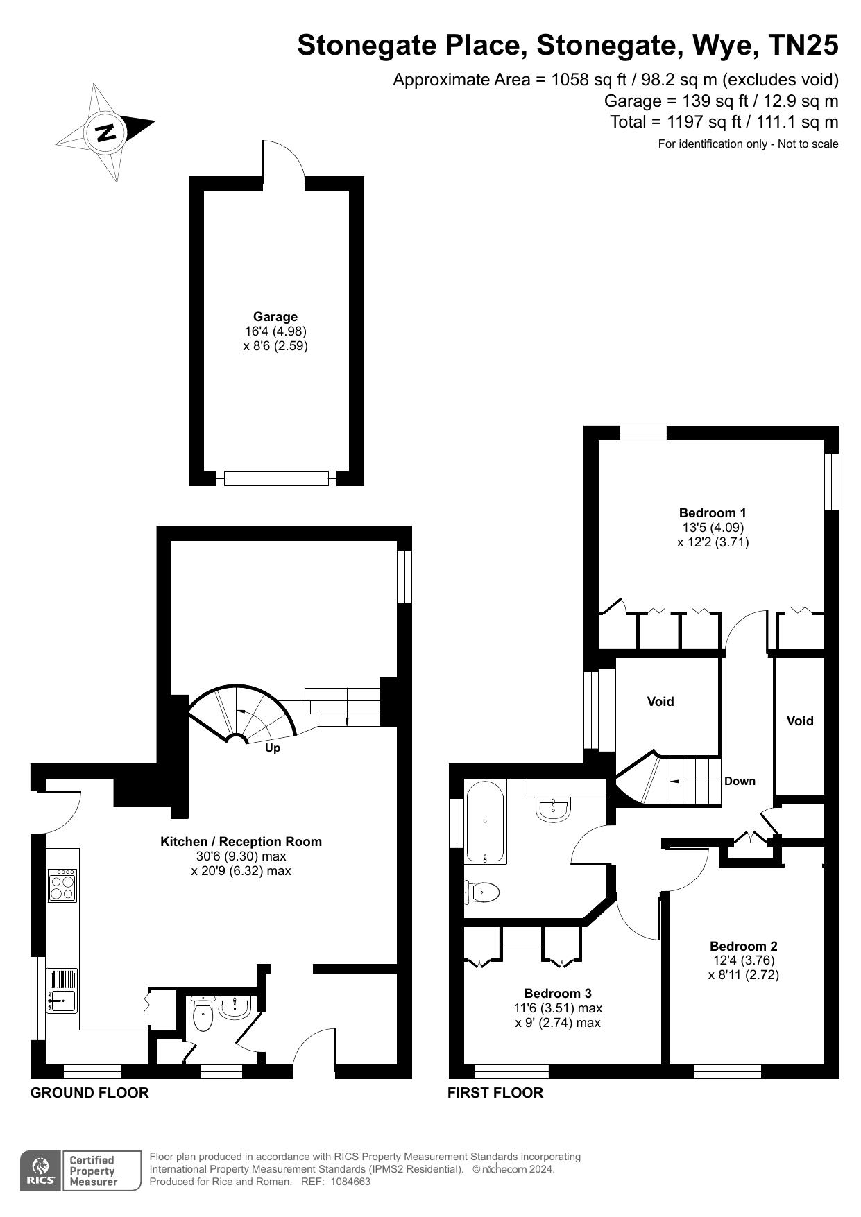 Floorplan - 3 Bedroom Semi-Detached