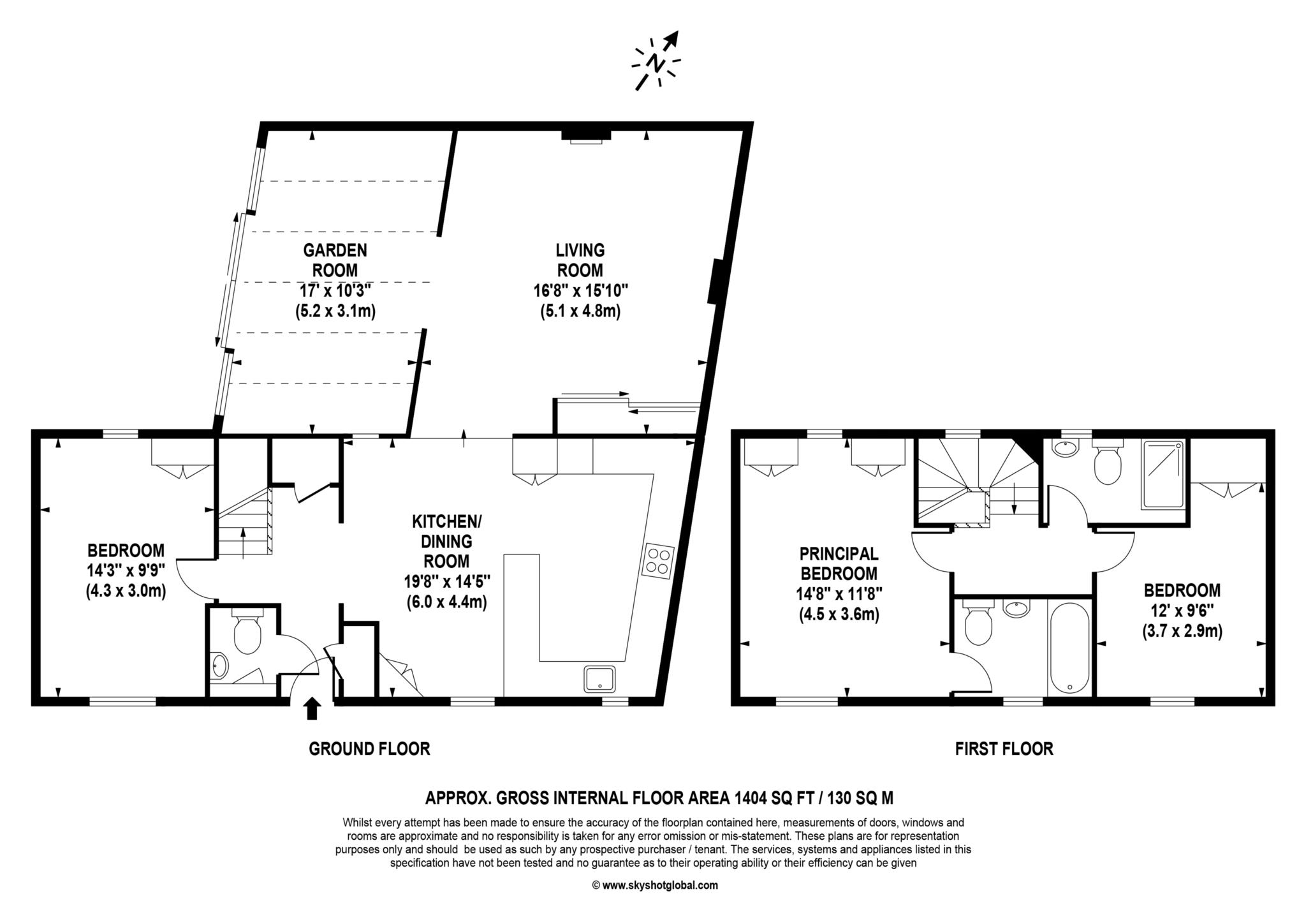 Floorplan - 3 Bedroom Semi-Detached