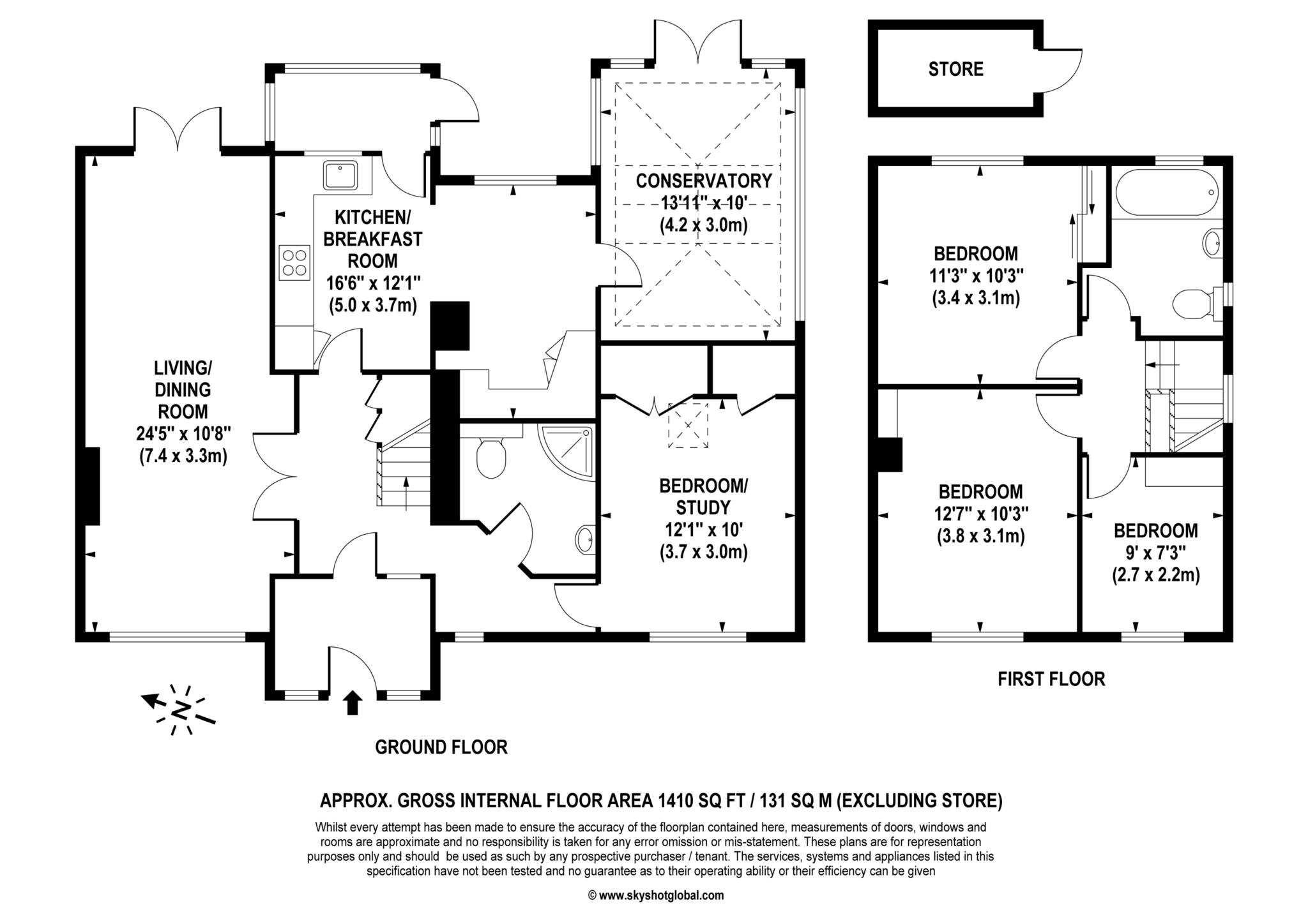 Floorplan - 4 Bedroom Semi-Detached