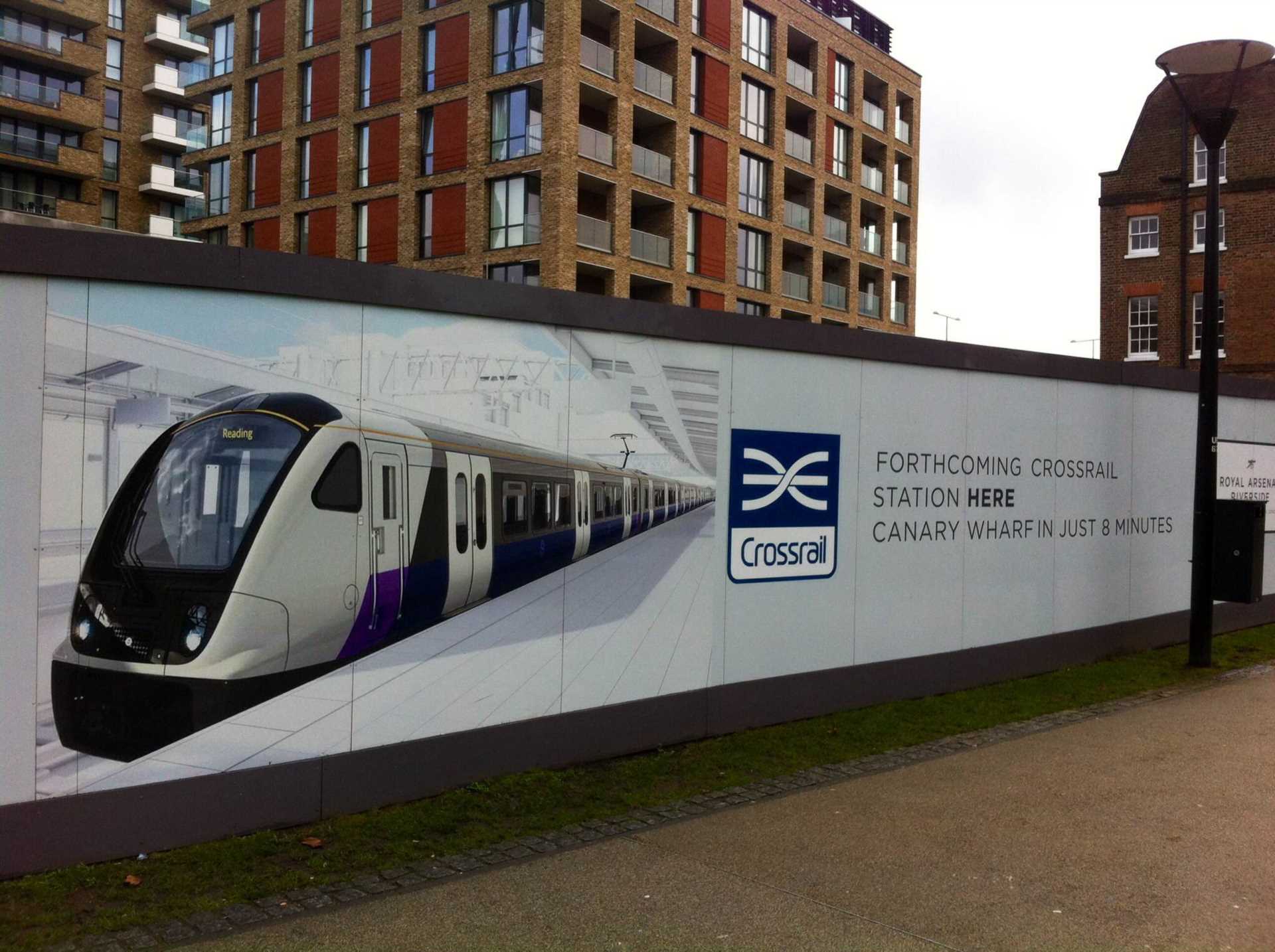 Crossrail Services from Woolwich