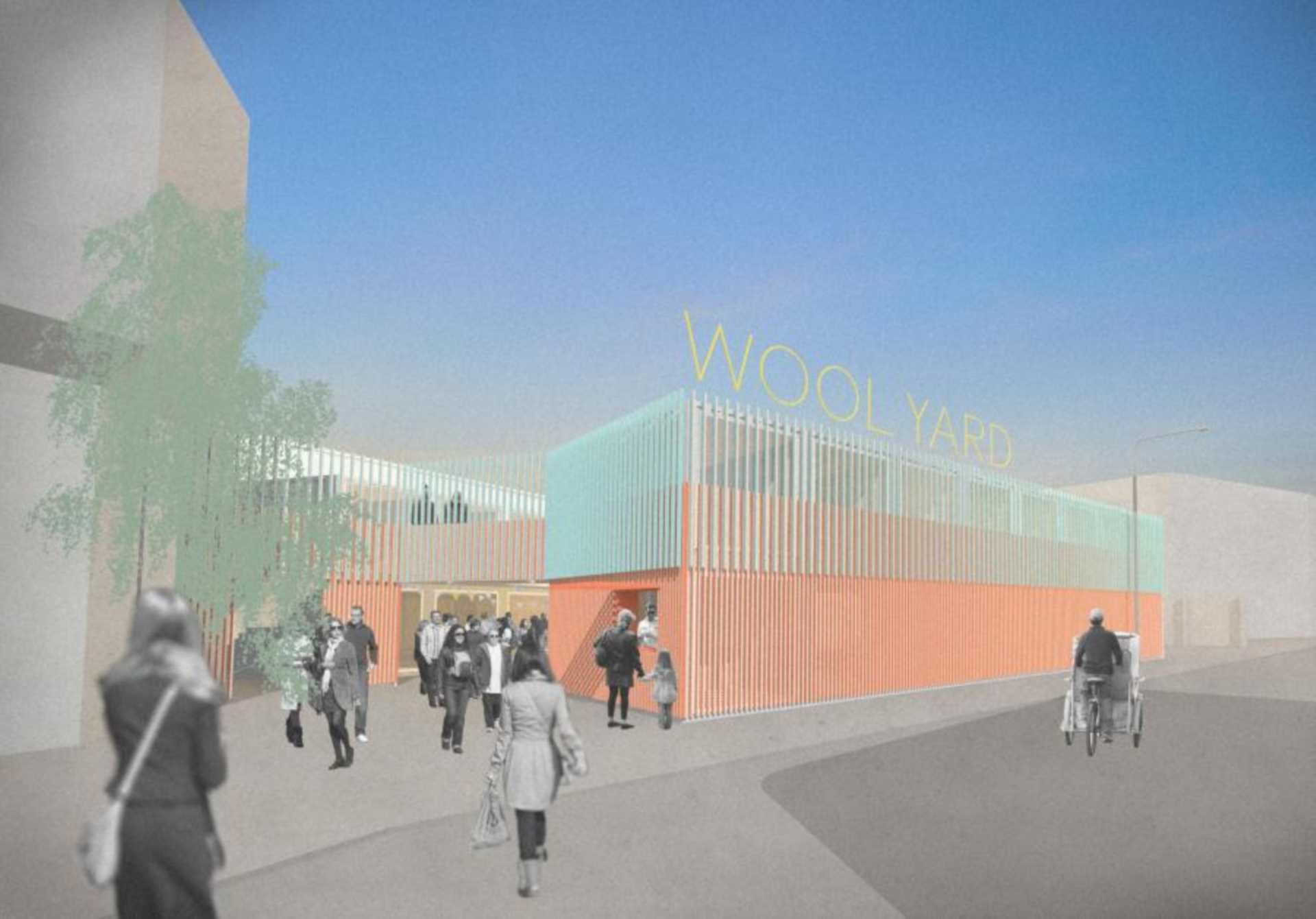Plans for Wool Yard in Woolwich
