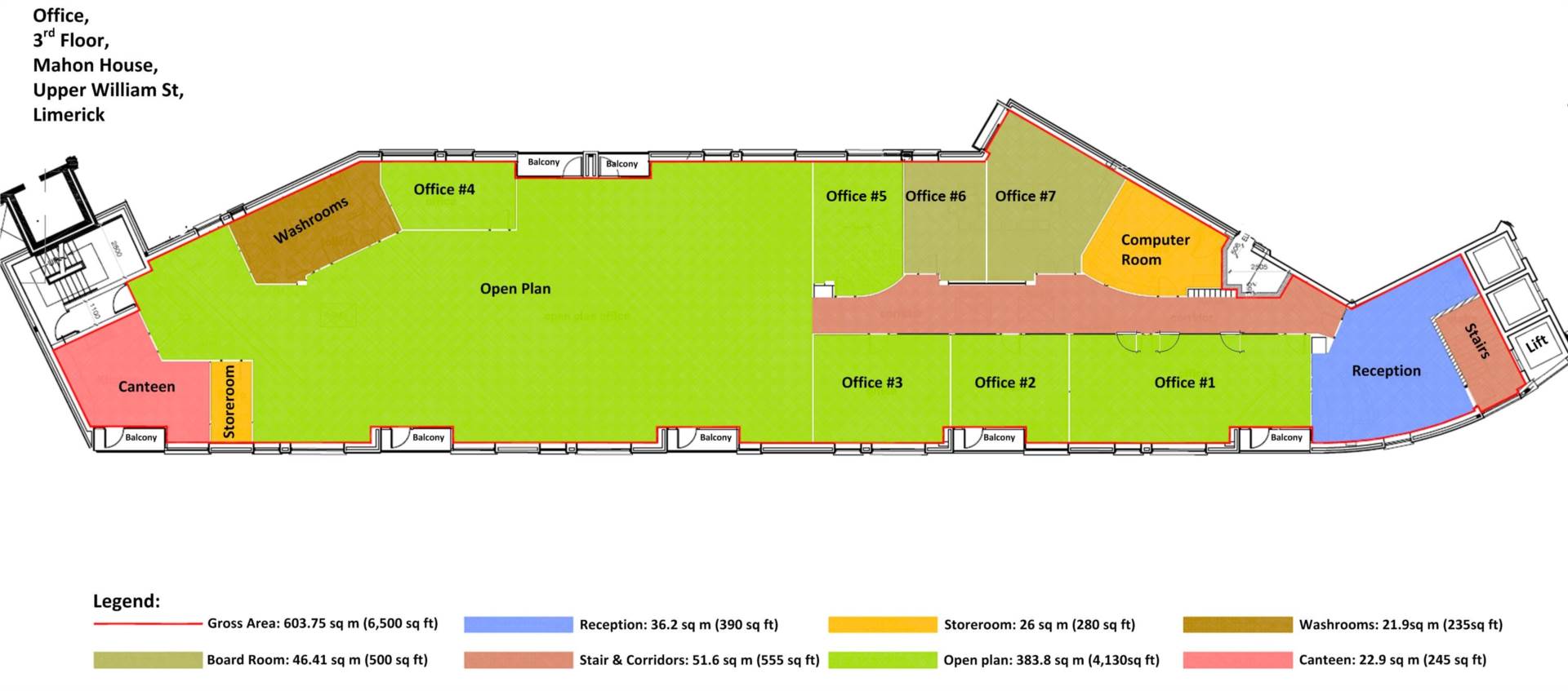 Third Floor, Mahon House, Upper William Street, V94 T8KR
