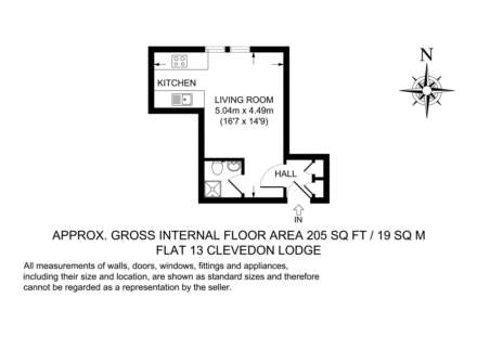 STUDIO FLAT FOR SALE, Castle Hill, Reading, Image 8