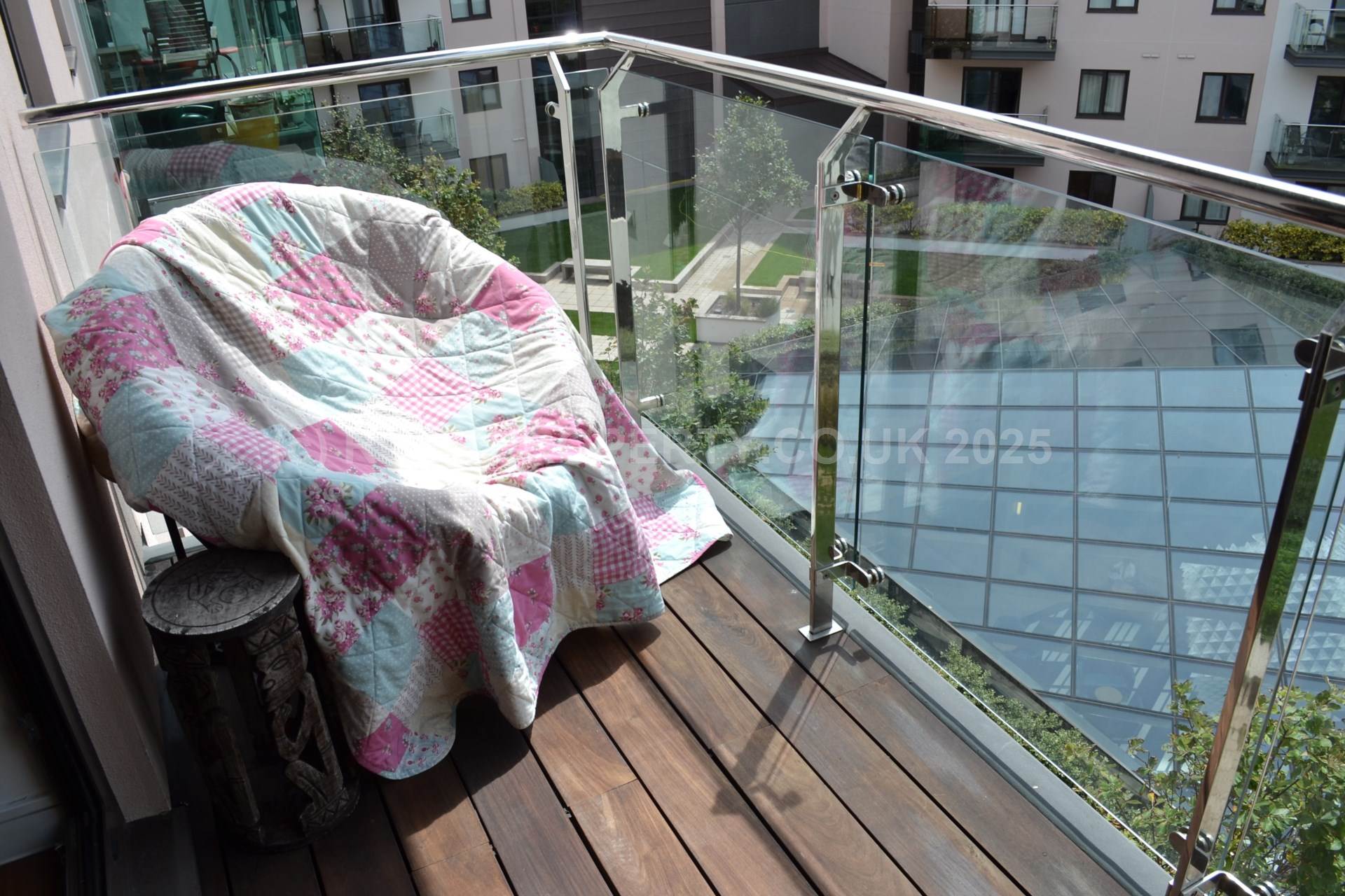 1 Bed with Balcony, Millais House, Castle Quay, Image 8