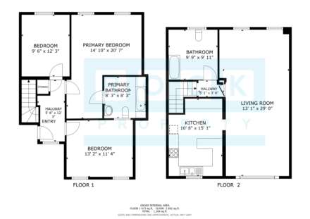3 BED 2 BATH DUPLEX APARTMENT, Grosvenor Terrace, St Helier, Image 2