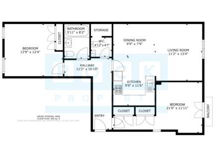 Substantial 2 Bed with Parking, Clarendon Road, St Helier
