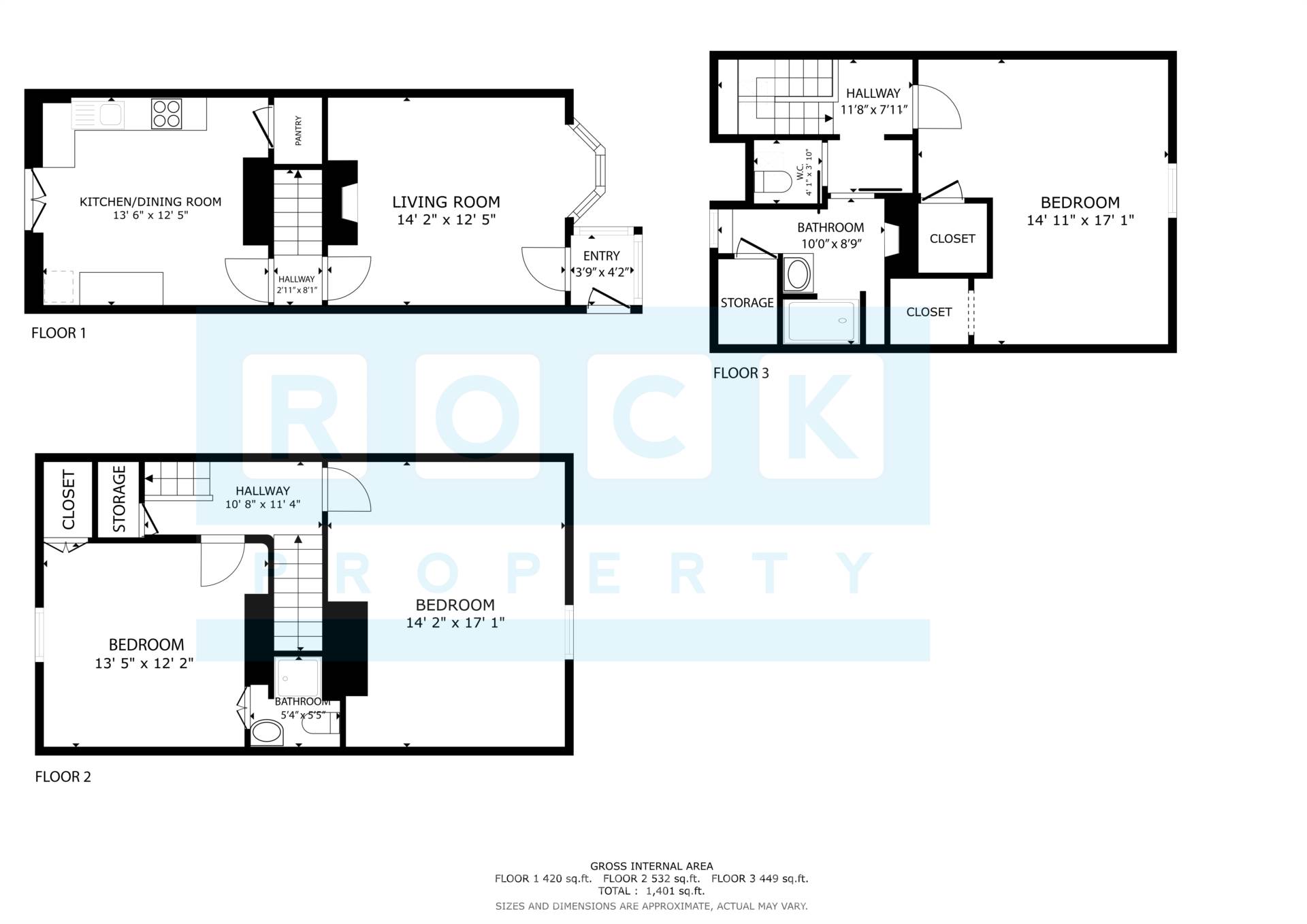 SPACIOUS 3 BED 2 BATH, Pomona Road, St Helier, Image 5