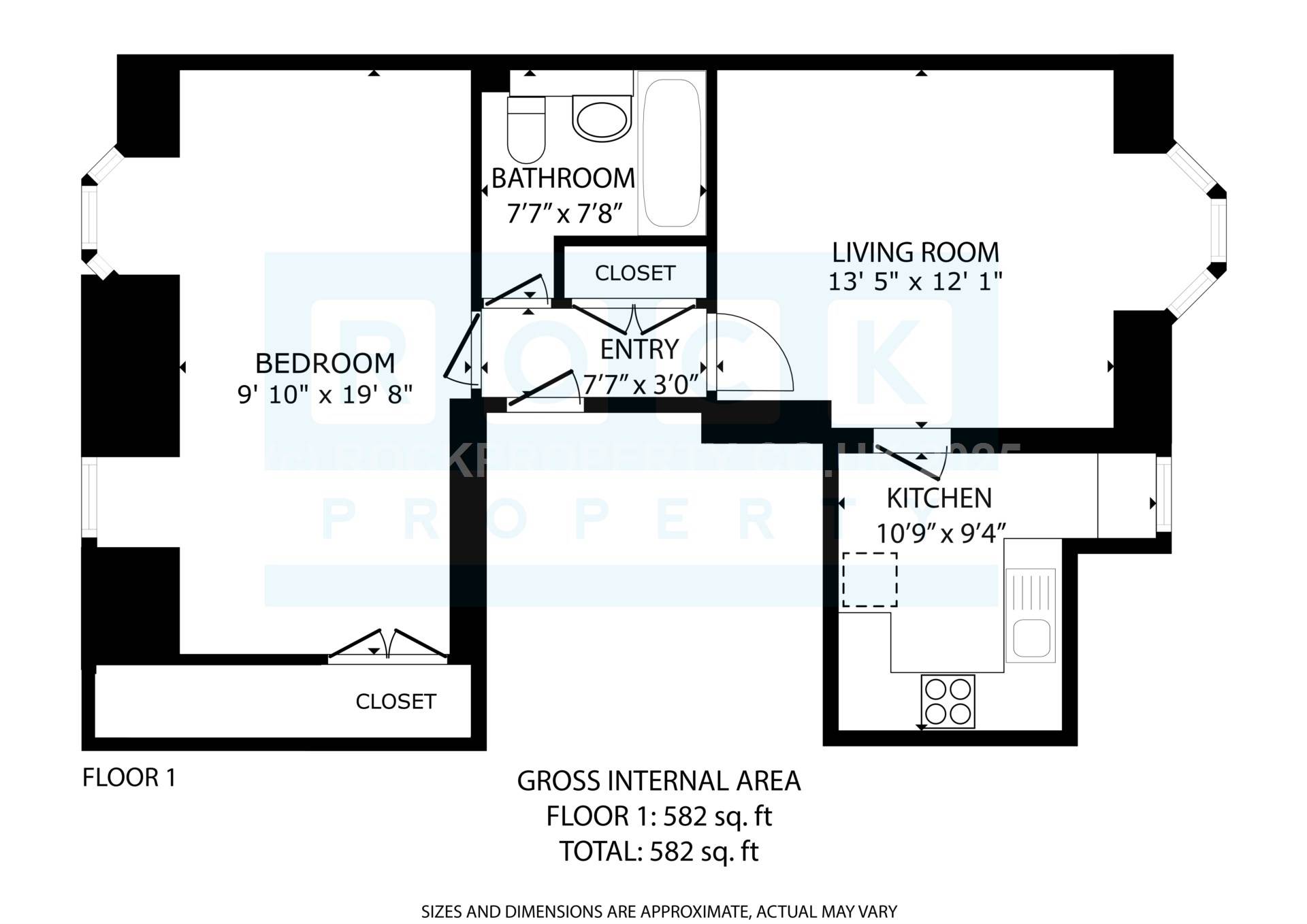 Spacious 1 Bed Flat, Val Plaisant, St Helier, Image 5