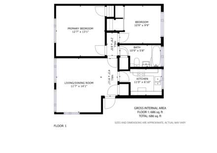 Large 2 Bed with Parking, St Clement Inner Rd, St Clement, Image 5