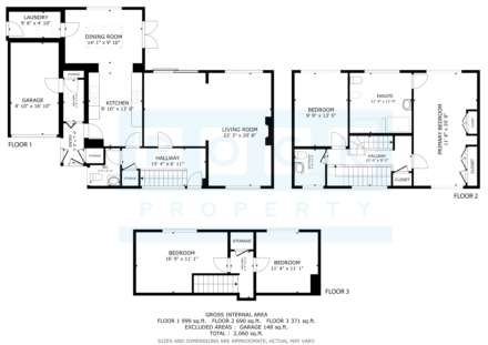 DETACHED 4 BED 2 BATH HOME, Le Clos Du Roncherez, St Brelade, Image 3