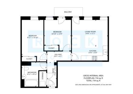 2 Double Beds + Balcony, The Soane, St Helier, Image 4