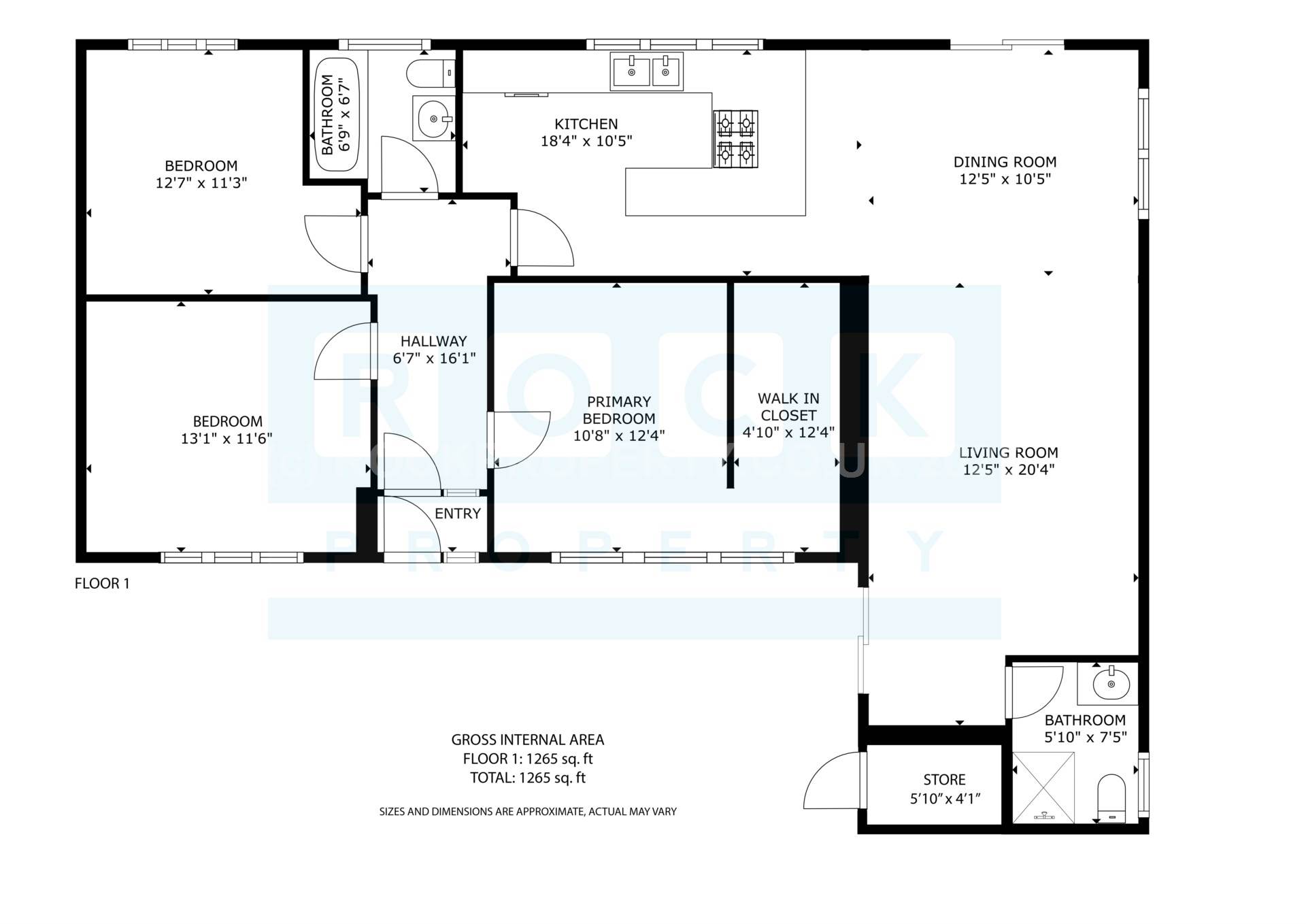 Detached 3 Bed 2 Bath Bungalow, Victoria Road, St Saviour, Image 3