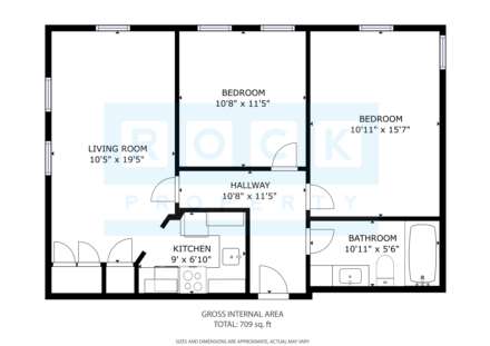2 Double Beds / Dual Aspect / Parking, Leighton Court, St Aubin's Inner Rd, Image 3