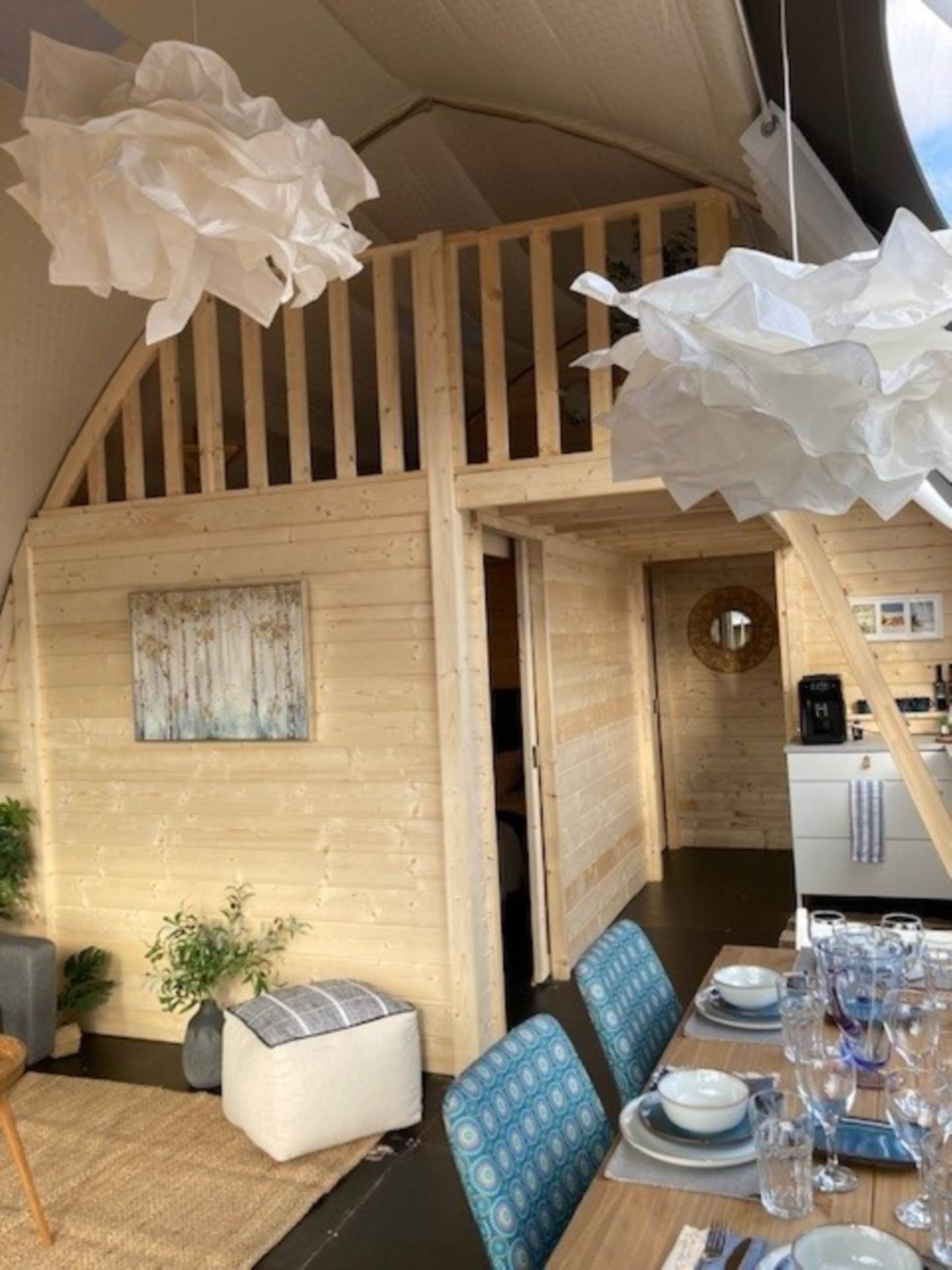 The Glamping Show - The Style Counsellor collaborates with De Waard Tenten at Stoneleigh Park