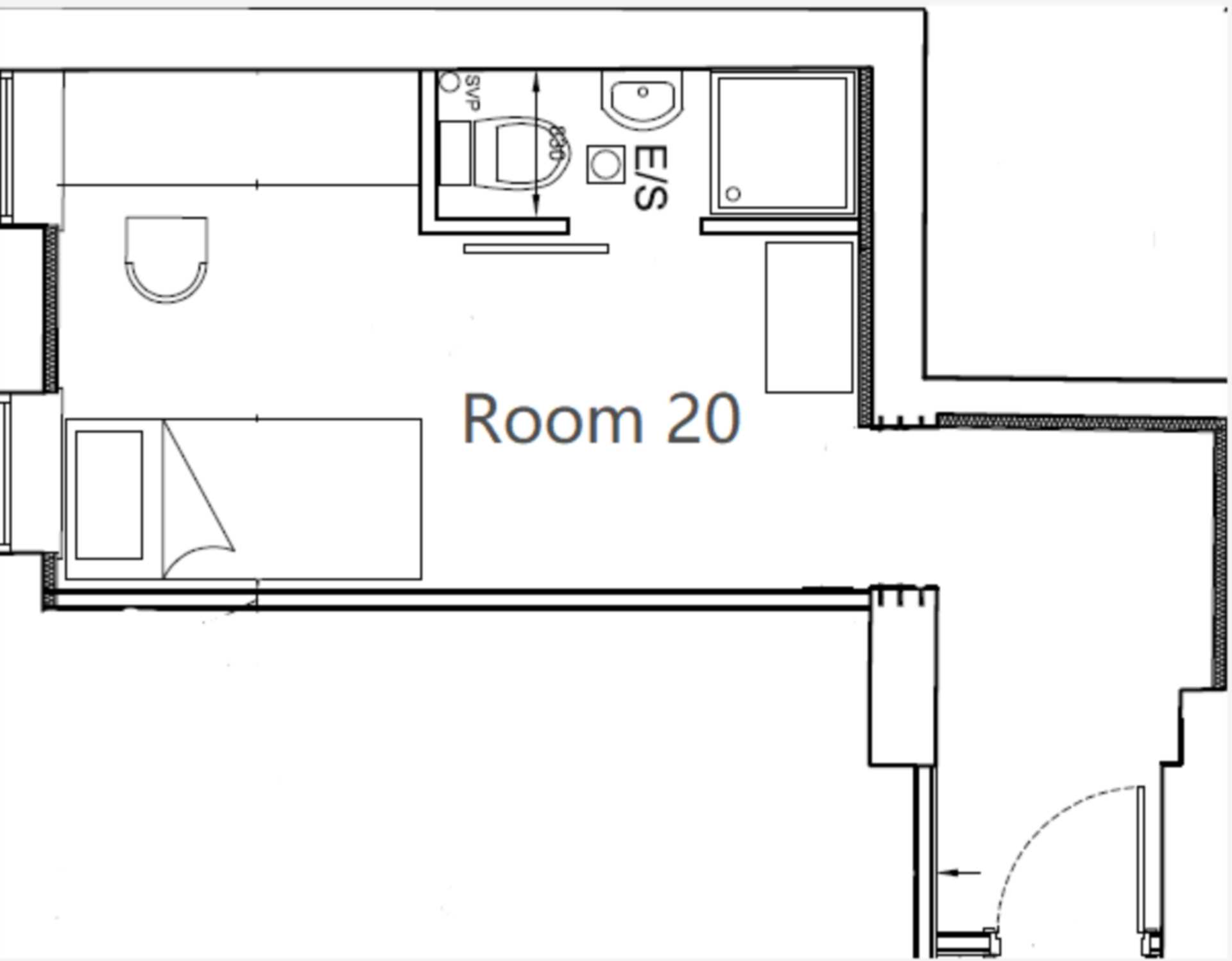 En-suite room, on Broad Street, Salford (ID# 62), Image 3