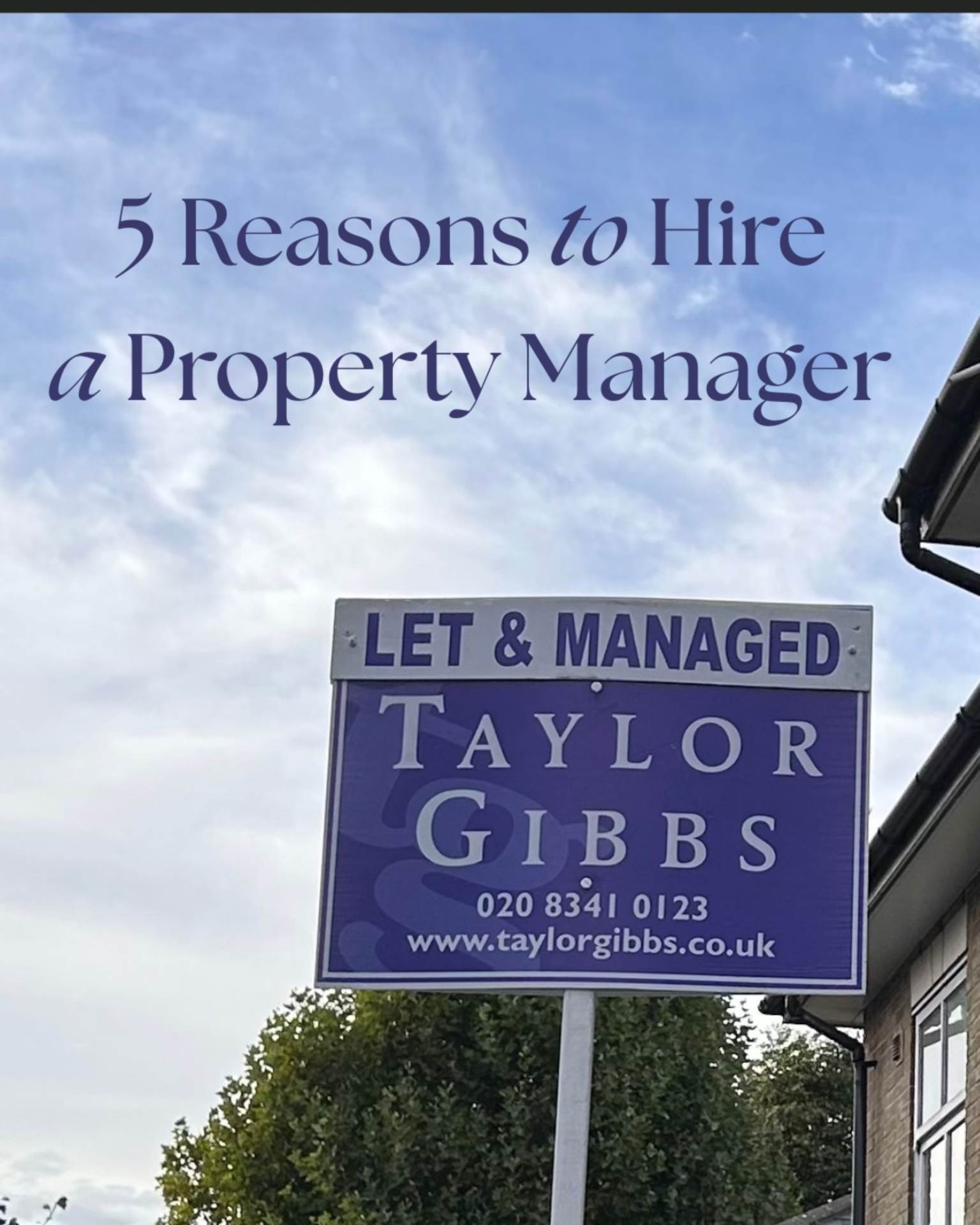5 Reasons To Hire A Property Manager