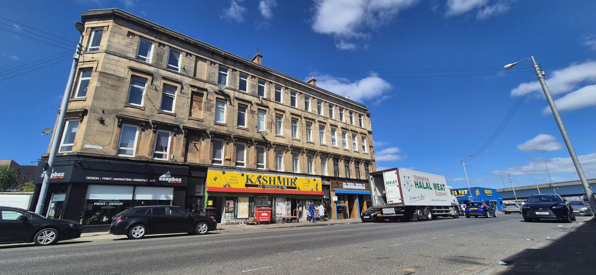 Eglington Street, Glasgow. Furnished Two Bedroom F