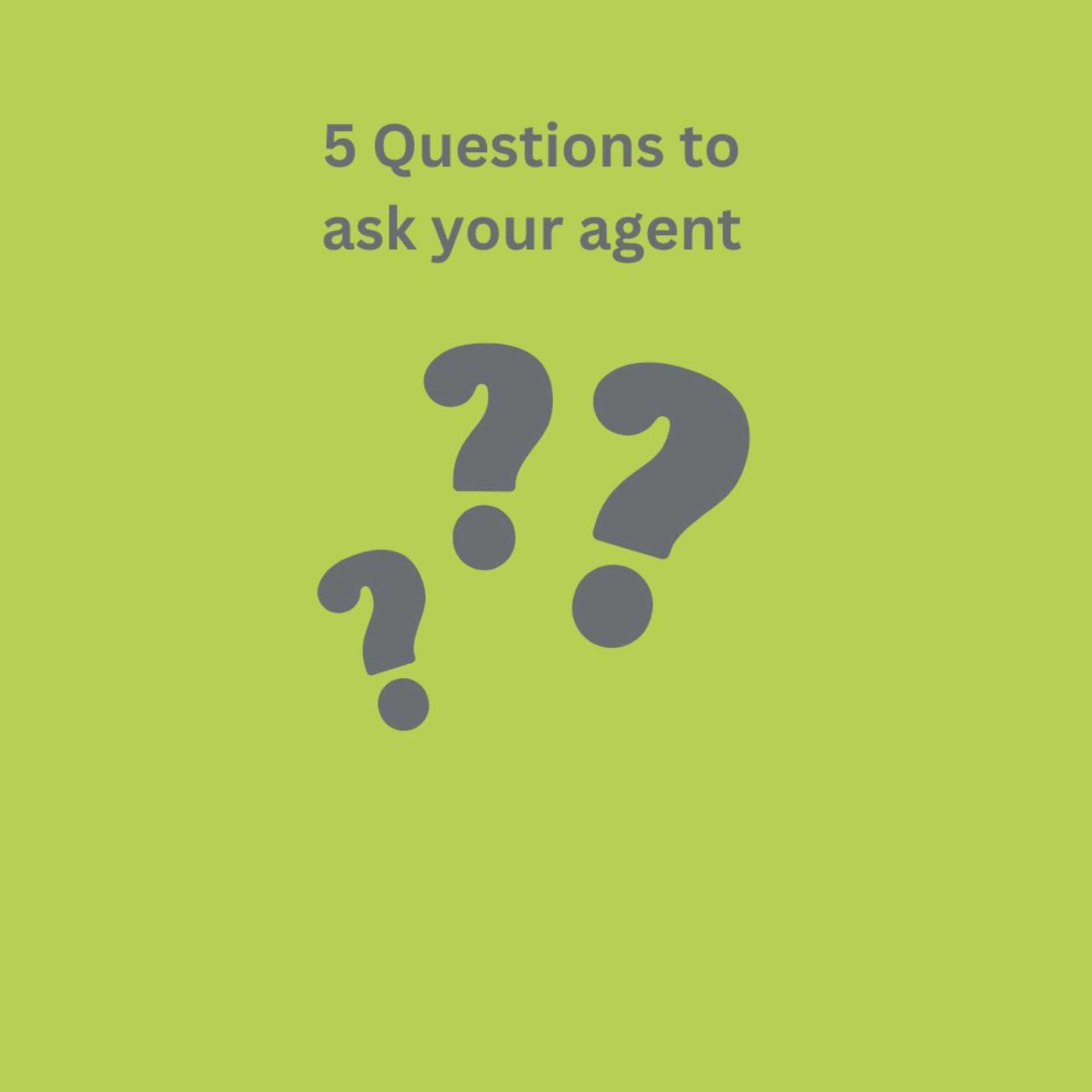 5 Questions sellers ask us about moving home