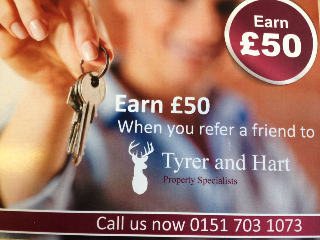 Earn £50 When You Refer A Friend To Tyrer & Hart