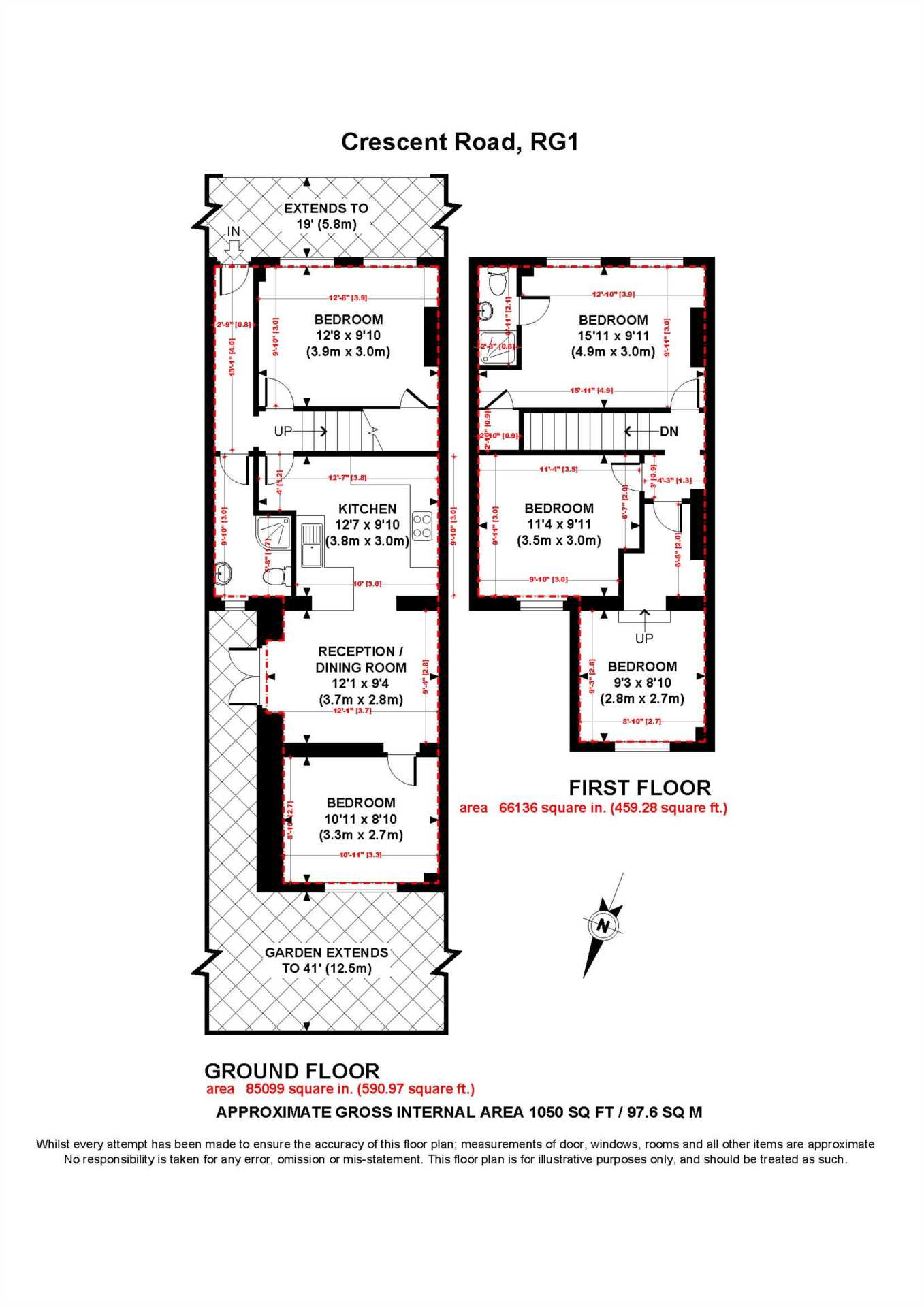 Crescent Road, Reading, Image 15