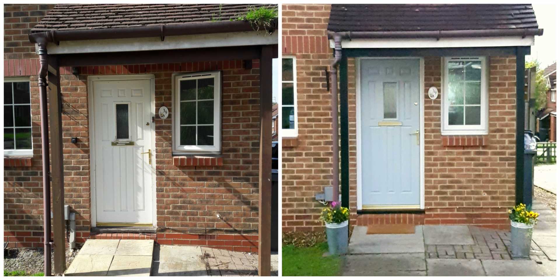 Curb Appeal – which door would you prefer to go through?